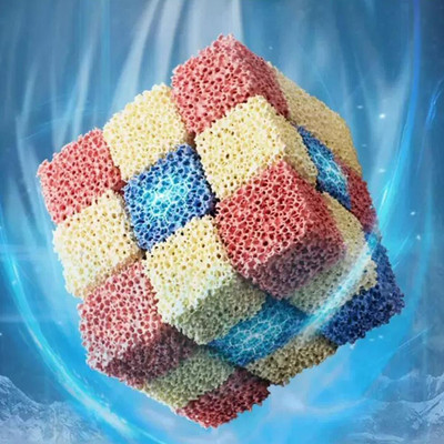 3,5 x 3,5 x 4 cm Kulturna cigla Biokemijska filtracija Kuća Fish Tank Materijal filtera Oprema za akvarij za pročišćavanje vode