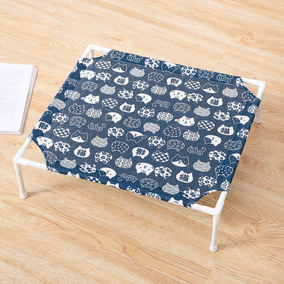 Lemmikkasside ja koerte kenneli sõjaline kassi voodi lõuendist võrkkiik, mis suurendab hingavust ja vastupidavust väikese ja keskmise lemmiklooma voodi neljaks aastaajaks