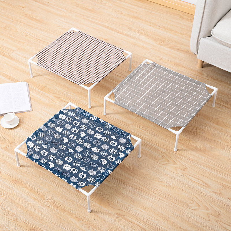 Lemmikkasside ja koerte kenneli sõjaline kassi voodi lõuendist võrkkiik, mis suurendab hingavust ja vastupidavust väikese ja keskmise lemmiklooma voodi neljaks aastaajaks