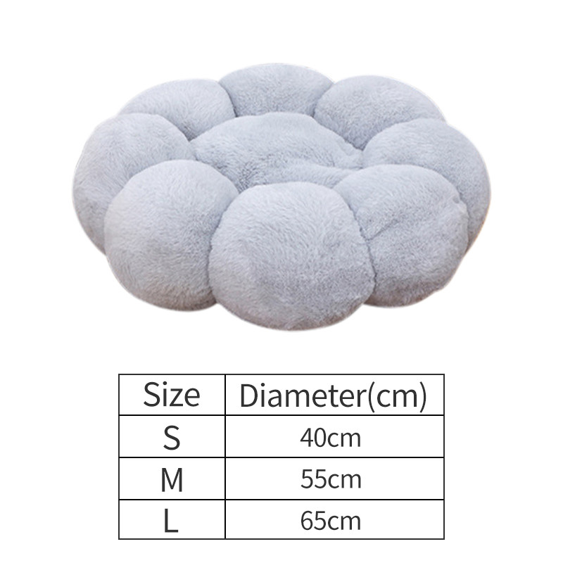 Superpehme kassivoodi pestav lillepadi, isesoojenev magamispadja matt kassi nelja hooaja universaalsele lemmikloomavoodi maskotidele