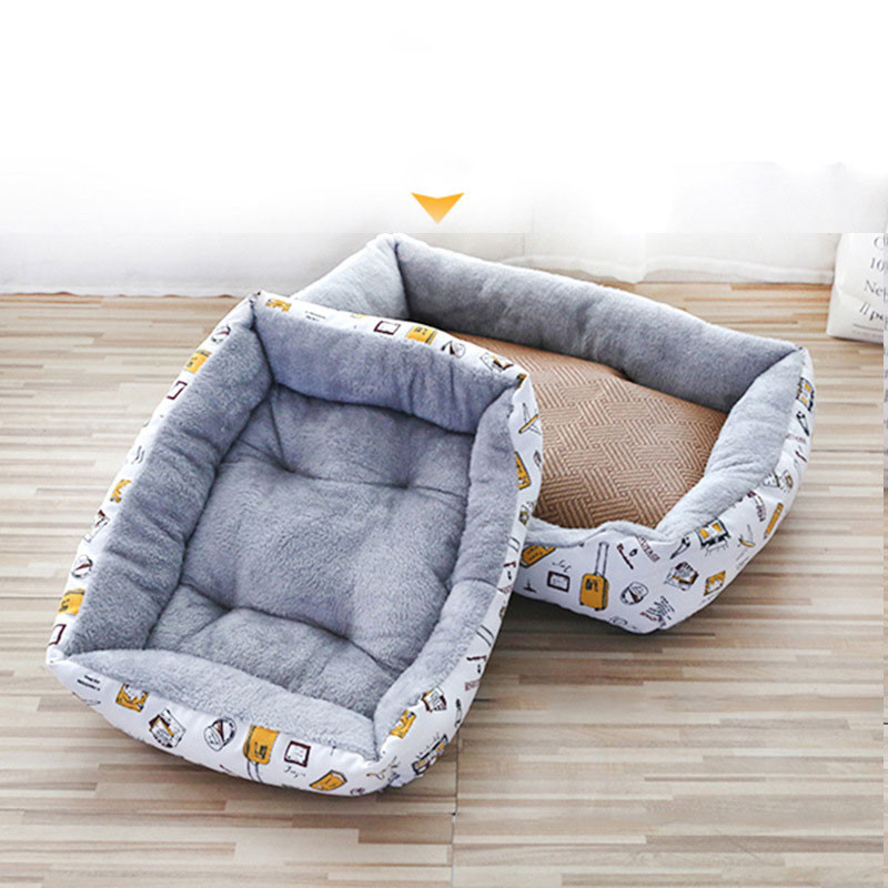 Armas kassivoodi soe lemmikloomamaja kassipoeg koopapadi Mugav kassimaja koerakorv telk kutsikapesa väike koeramatt, tarvikud kasside voodi