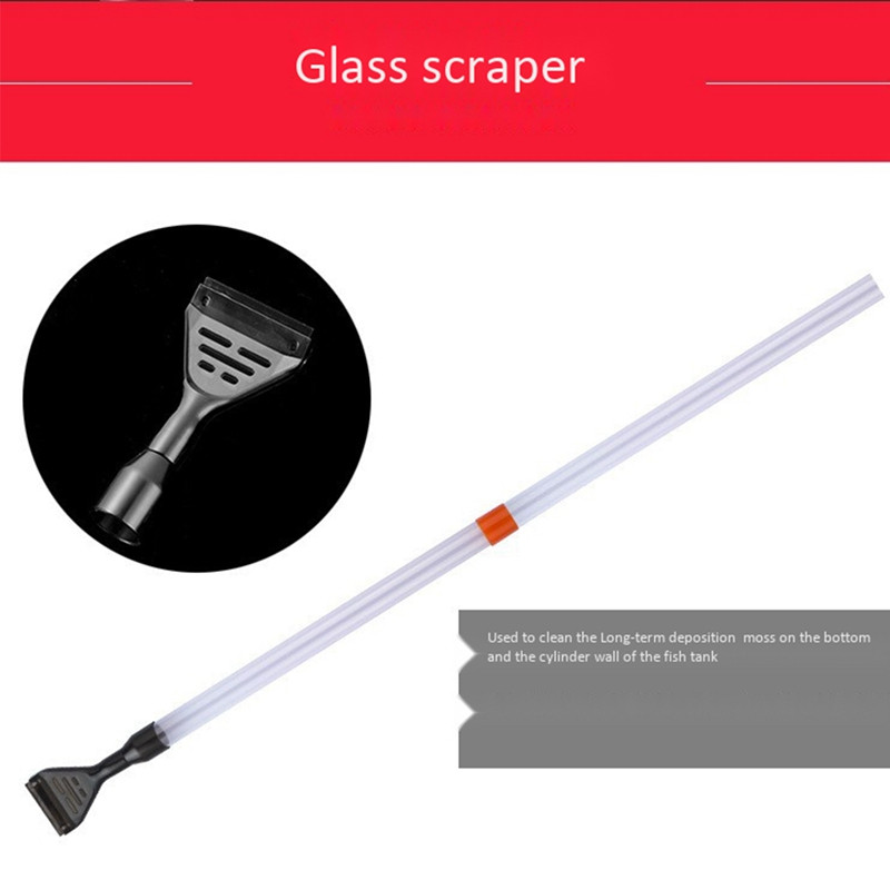 Čistač akvarija - komplet za čišćenje pijeska u akvarijumu s gumbom za pritisak zraka i podesivom stezaljkom za kontrolu protoka vode za akvarijum