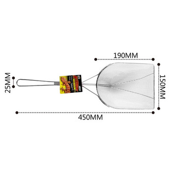 Влечуго Лопата за отпадъци от неръждаема стомана Пясък Лопатка Инструменти за почистване на домашни любимци за Костенурка Гущер Паяк Змия