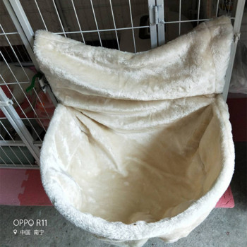 Τσάντα καλοριφέρ Cat βελούδινη μαλακό κρεμαστό κρεβάτι γάτας με ισχυρό ανθεκτικό σιδερένιο πλαίσιο Ζεστή και άνετη κρεμαστή αιώρα για μικρά κατοικίδια
