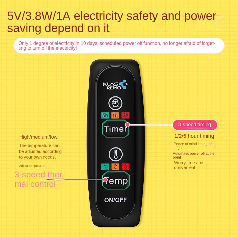 Nova grijana deka za krevet za mačke 3 brzine Timer Zima Topla prostirka za mačke Kuća koja se može prati od flanela Krevet za štene Vreća za spavanje Pribor za mačke