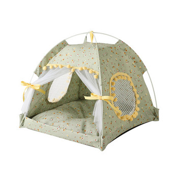 Обща палатка консумативи за домашни любимци котешко легло затворен удобен хамак с под домашен любимец малка къща за кучета котешка палатка аксесоари продукти