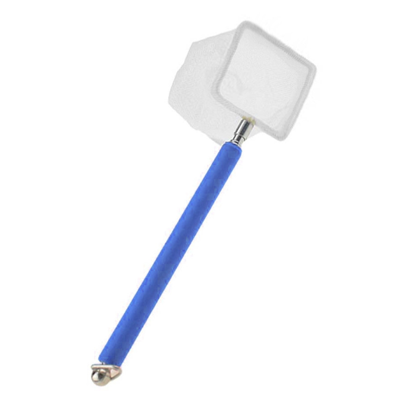 3D akvarij s džepnom mrežom od nehrđajućeg čelika za hvatanje škampa, mreža za čišćenje akvarija Okrugli/kvadratni dodaci