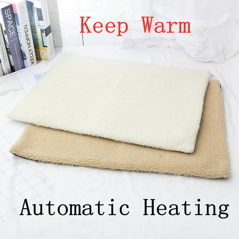 Automatski topli kućni ljubimci, mekani flis, samogrijaće prostirke za krevet za mačke, deka za odmor za pse, zimski sklopivi topli madrac za spavanje za pse, mačke