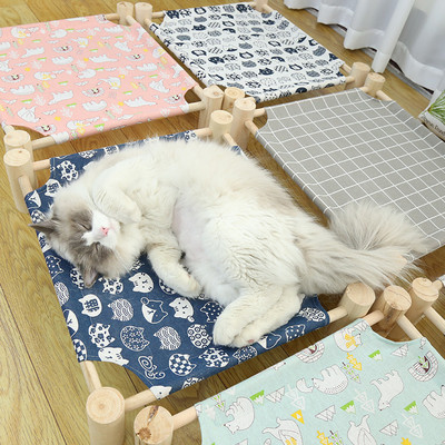 Ξύλινο ύφασμα αντικατάστασης κρεβατιού για γάτα για κατοικίδιο ζώο για τέσσερις εποχές διατίθεται κρατήστε τα κατοικίδια υγιεινά Απλά ύφασμα Το κρεβάτι δεν περιλαμβάνεται