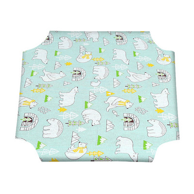 Drvena zamjenska tkanina za kampiranje kreveta za mačke za kućne ljubimce Dostupna četiri godišnja doba Održavajte kućne ljubimce higijenskim Samo krpa Krevet nije uključen