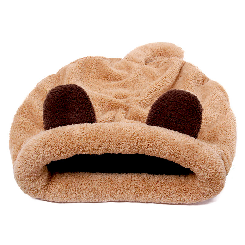 Krevet za mačke, pse, četiri boje, vreća za spavanje, topla, udobna, štene, zimsko gnijezdo, jastučić, oblik prostirke, sladak, prikladno za male srednje kućne ljubimce