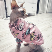Îmbrăcăminte pentru pisici de primăvară, toamnă, pentru pisici mici, pulovere Kedi Katten Sphynx, fleece moale, cățeluș, pentru animale de companie, hanorac, îmbrăcăminte, îmbrăcăminte
