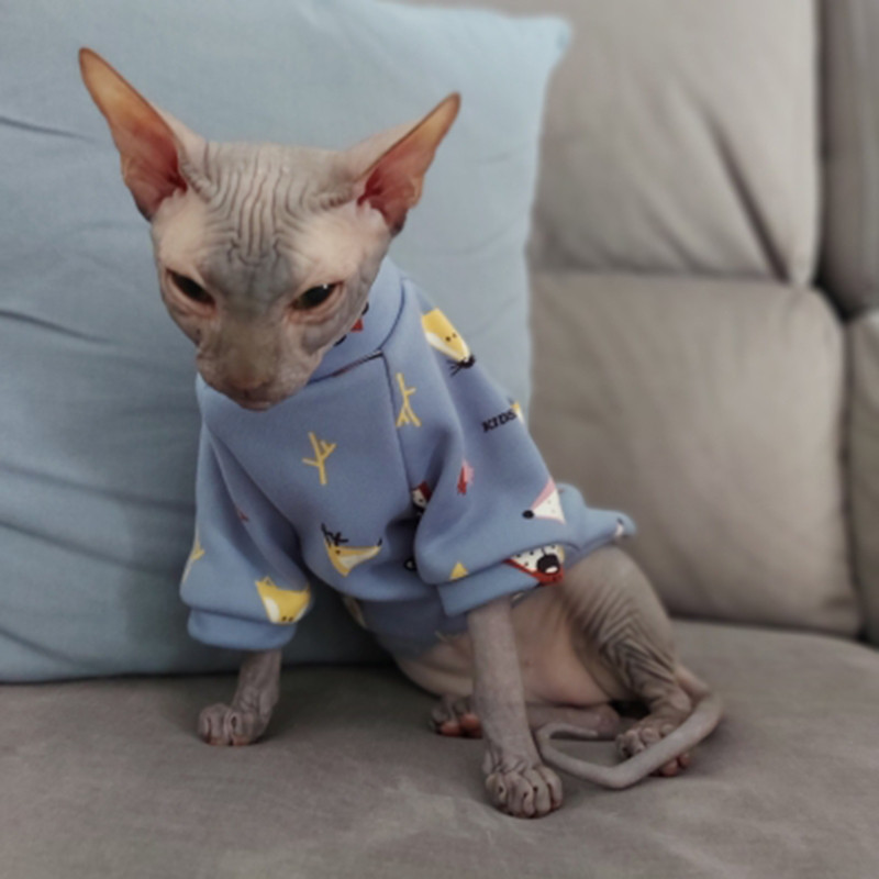 Îmbrăcăminte pentru pisici de primăvară, toamnă, pentru pisici mici, pulovere Kedi Katten Sphynx, fleece moale, cățeluș, pentru animale de companie, hanorac, îmbrăcăminte, îmbrăcăminte