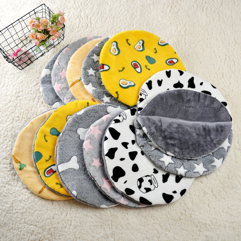 Mekana plišana podloga za spavanje za mačke za kućne ljubimce Zimska topla periva okrugla deka Kućica za pse Gnijezdo za mače Kućni krevet za putovanje Dodaci za jastuke