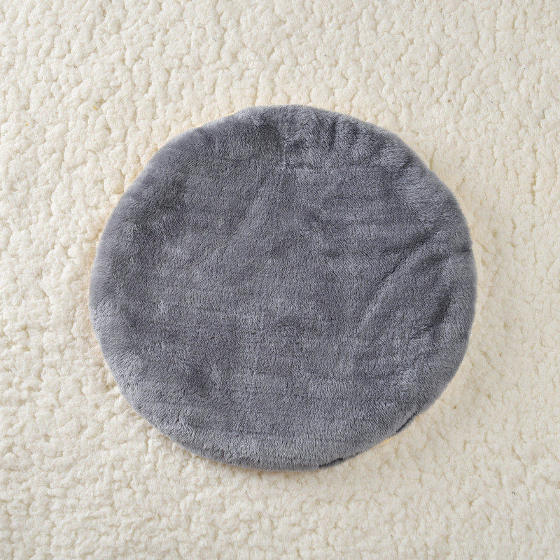 Mekana plišana podloga za spavanje za mačke za kućne ljubimce Zimska topla periva okrugla deka Kućica za pse Gnijezdo za mače Kućni krevet za putovanje Dodaci za jastuke