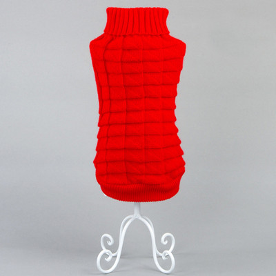 Szabadidő kisállat macska pulóver Téli meleg pamut macskaruhák kis macskáknak Cicakabát kabát Kitty kötött pulóverek kutyaruházat