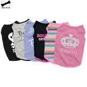 Mājas kaķa kostīms, mazs suns, kaķis, apģērbs jauks kucēns kaķis kaķēns T-krekls vasaras veste krekls Apģērbs pavasarim un vasarai 23