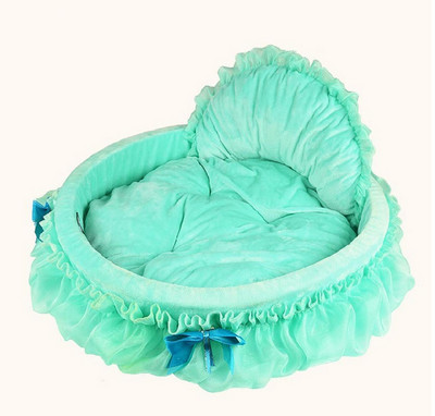 Elegantni krevet za štene za pse za kućne ljubimce Princess Čipka Prekrasan krevet s pijeskom za mačke Sofe Kućice za odgajivačnice Teddy Gnijezdo za čivavu za male srednje pse