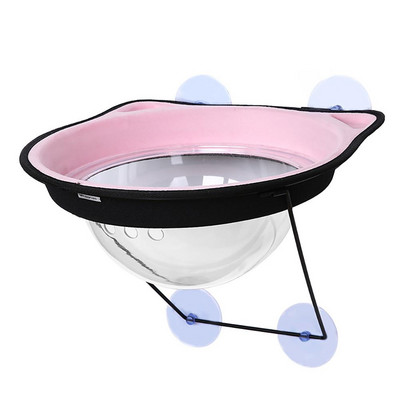 Hamac pentru pisici pentru animale de companie, capsulă spațială transparentă, ventuză, paturi suspendate, fereastră pentru plajă, pervaz, cuib, pisică pentru animale de companie, raft, scaun, paturi