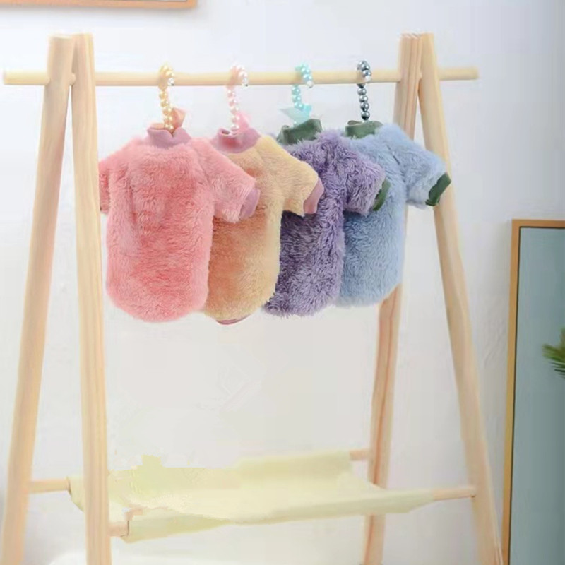 Haine pentru animale de companie Pulover Sfinx Toamnă Iarnă Păstrați căldura Paltonul de lână Vestă fără păr Pisica Pulover de culoare pură La modă Confortabil Drăguț