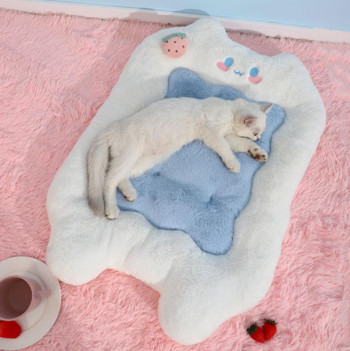 μαξιλαράκι ύπνου γάτας στρώμα άμμου γάτας χαλάκι δαπέδου για κατοικίδια