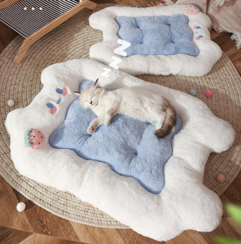 μαξιλαράκι ύπνου γάτας στρώμα άμμου γάτας χαλάκι δαπέδου για κατοικίδια