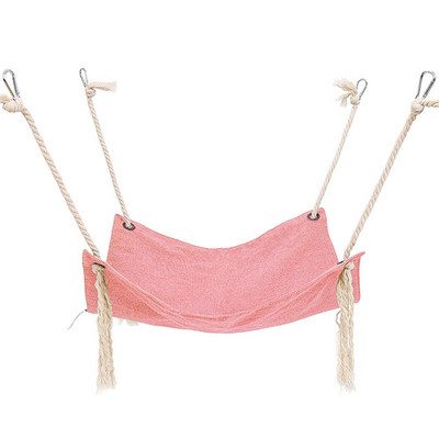 Viseća mreža za kućne ljubimce, prozračna resica, jednobojni viseći kreveti, igračke za ljuljanje za činčilu, gvinejskog zeca