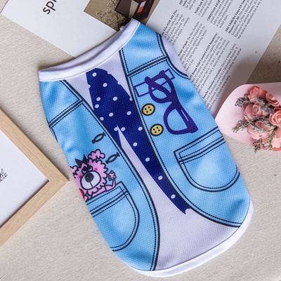 Sweet Print Sphynx Cat Clothes Kostüüm Suvine Lemmikloom Vest kassidele Gotas Jänes Pärsia Kassipoeg maskotid Riietus ubranko dla kota