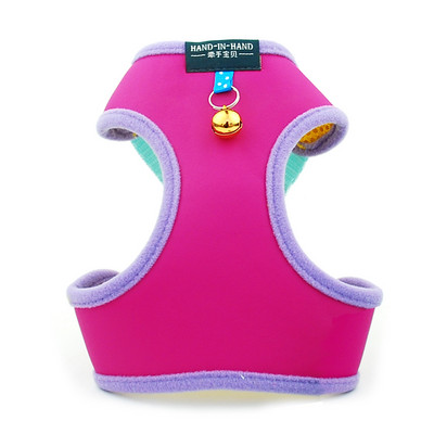 Pet Cat Harness Vest Leash Kućni ljubimac Podesivi pojas za kućne ljubimce sa zvonom Walking Lain za mače Puppy Mali srednji pas imitacija kože