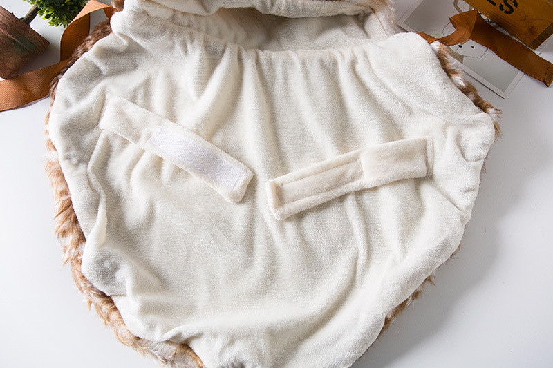 Topli plašt od losa, plašta, šal, odjeća za mačke, za pse, kaput, ukras, božićna zimska odjeća za kućne ljubimce, kostim za male pse, poklon