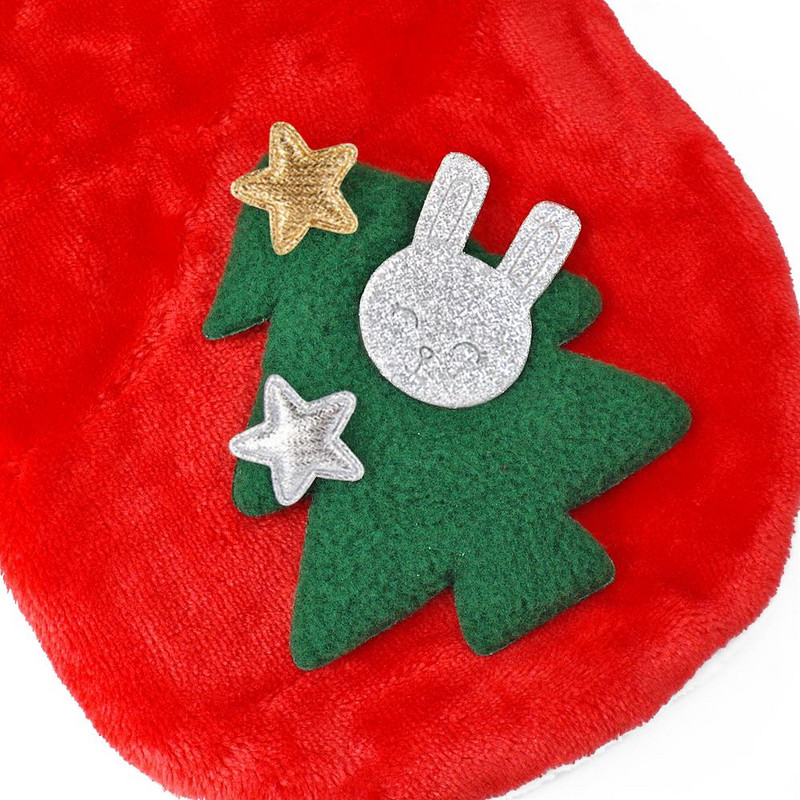 Kalėdiniai rūbai katėms Maži šunys Katės Kalėdų senelio kostiumas Kačiukas šuniukas Apranga Gudukas Šiltas naminių šunų drabužiai Drabužių priedai