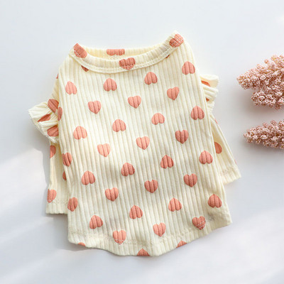 Kevadised kassiriided Prindi Lemmikloomarõivad väikestele kassidele Koertele Kasside kostüümid Pehme kassipoeg kiisumantel jakk Kutsika kassi riietus maskotid