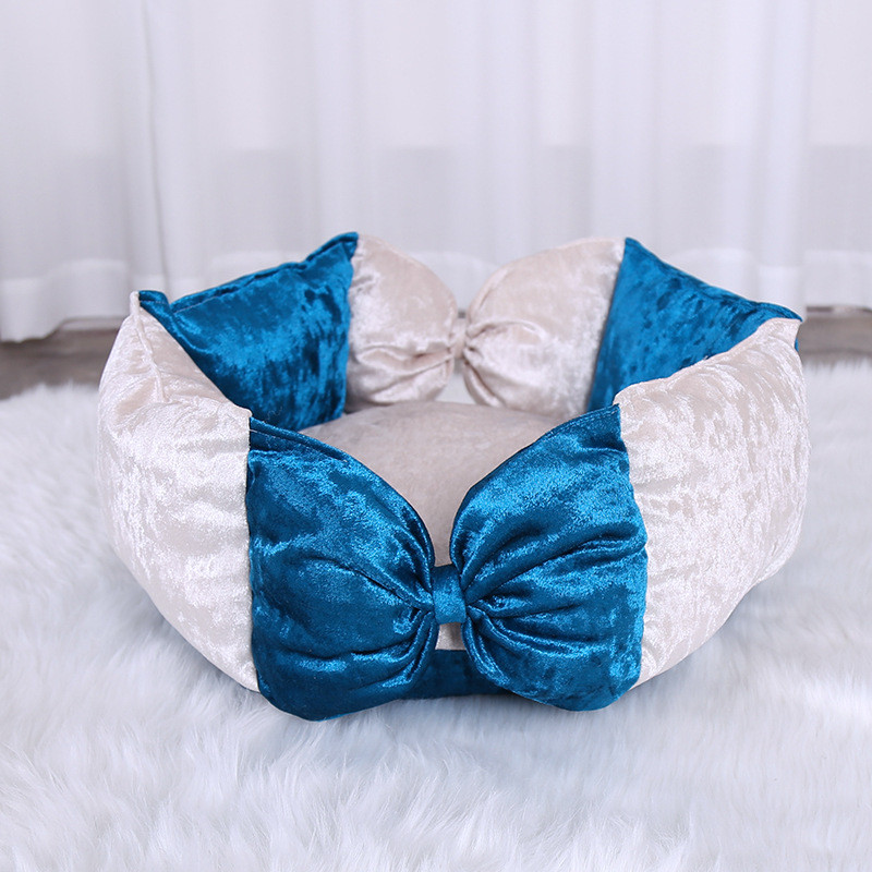 Dostupan sva godišnja doba Pesak za mačke za kućne ljubimce Princess mašna za slatke krevete za mačke Mala uzgajivačnica Peca za pse za štene Podloga za kućne ljubimce otporna na ugrize