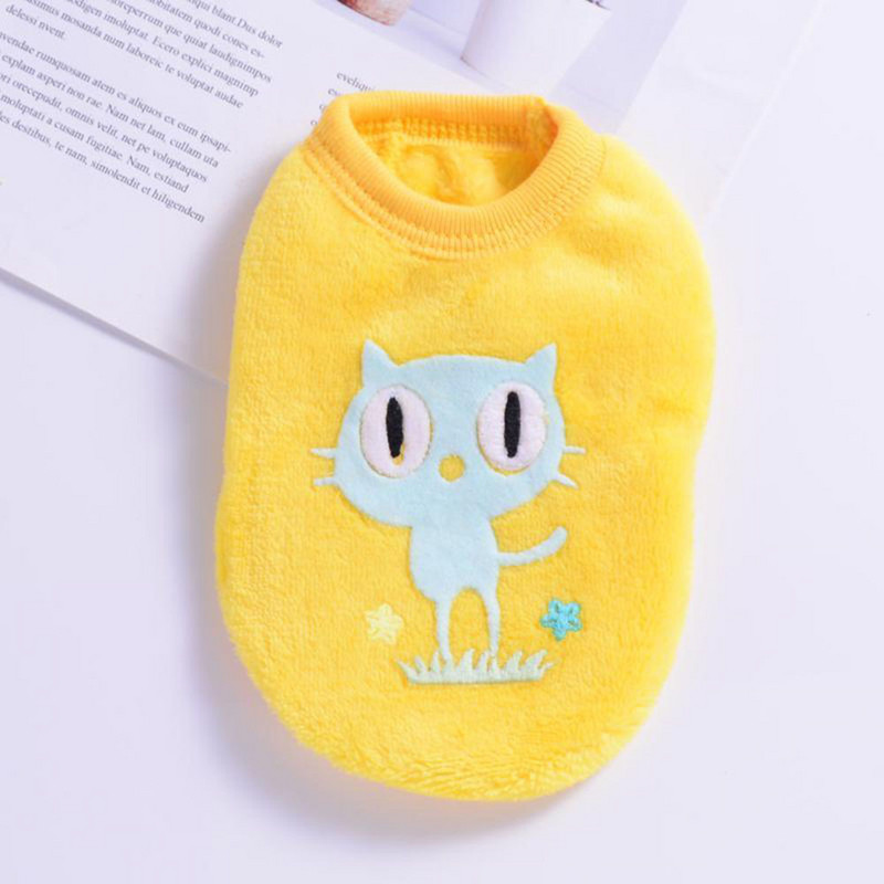 Lemmiklooma kostüüm, soe merisea riided Pehme jänesevest jänku hubane T-särk kassipojale tuhkrule Chihuahua kutsikale mini koera kassi rõivad