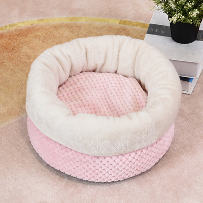 Κρεβάτι για γάτα Κυνολογικό Σπίτι Super μαλακό καλάθι κατοικίδιων ζώων Deep Sleep Dog House Σπίτι βελούδινο καναπέ για μικρό καλάθι σκυλιών Κρεβάτι για γάτα
