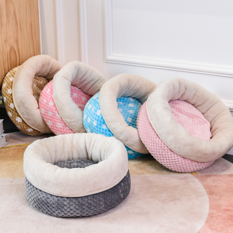Κρεβάτι για γάτα Κυνολογικό Σπίτι Super μαλακό καλάθι κατοικίδιων ζώων Deep Sleep Dog House Σπίτι βελούδινο καναπέ για μικρό καλάθι σκυλιών Κρεβάτι για γάτα
