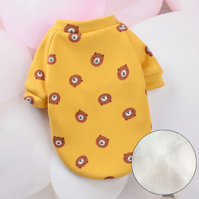 Kostim mačke sfinge sa slatkim printom Odjeća Zimska topla majica s kapuljačom za kućne ljubimce Pulover s kapuljačom od mekog flisa Kedi maskotas gotas odjeća