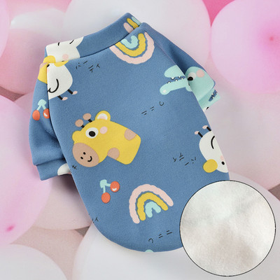 Kostim mačke sfinge sa slatkim printom Odjeća Zimska topla majica s kapuljačom za kućne ljubimce Pulover s kapuljačom od mekog flisa Kedi maskotas gotas odjeća