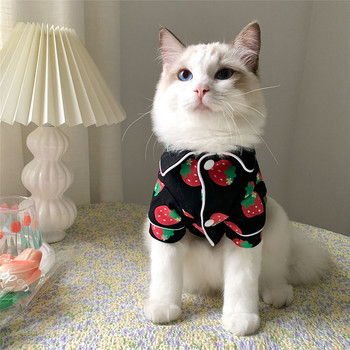 Ανοιξιάτικη στολή γάτας Χαριτωμένα άνετα ρούχα για κατοικίδια για γάτες Katten Kedi Hoodie Mascotas Gato Φούτερ Πουλόβερ γάτας Ρούχα για κατοικίδια