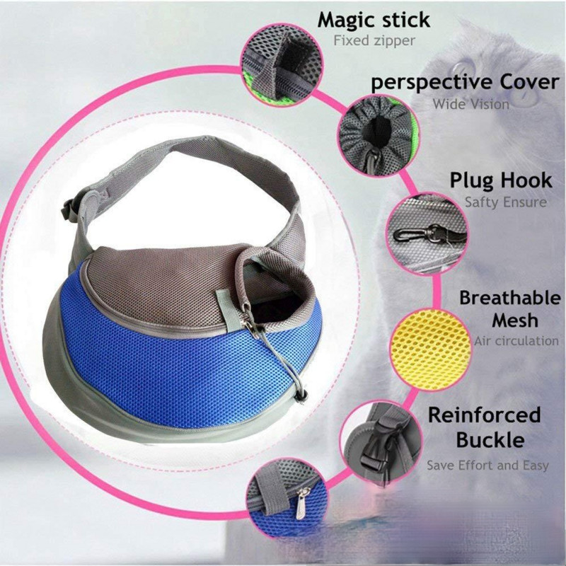 Lemmiklooma koera kassi tropikandja Hingav reisikindel turvakott kutsika kassipoega õues võrguga Oxfordi mugav käekoti kandekott