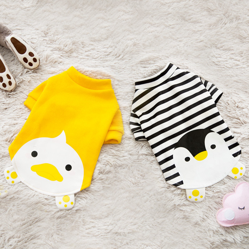 Sweet Pet Cat Karton Vest Majica jesen/zima Cat Clothes Kostim za mačke Kitten Shirts Kedi Clothing Pets Cat Outfit t-shirt