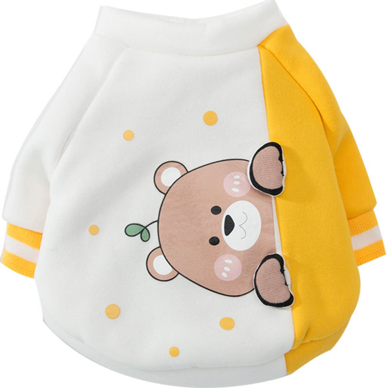 Sweet Pet Cat Karton Vest Majica jesen/zima Cat Clothes Kostim za mačke Kitten Shirts Kedi Clothing Pets Cat Outfit t-shirt