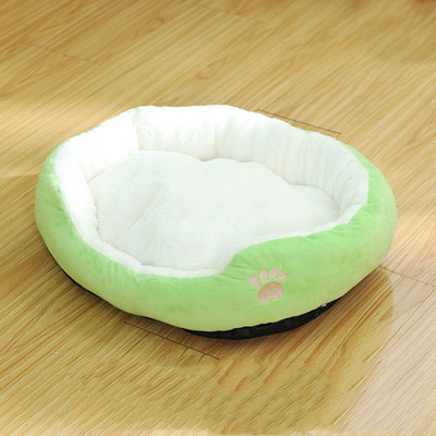 Lemmikkassi koeravoodi Sügistalv soe hubane koeramaja Pehmest fliisist pesa koerakorvid Kassimatt Armas kaisukaru lemmikloomade kennelitarbed