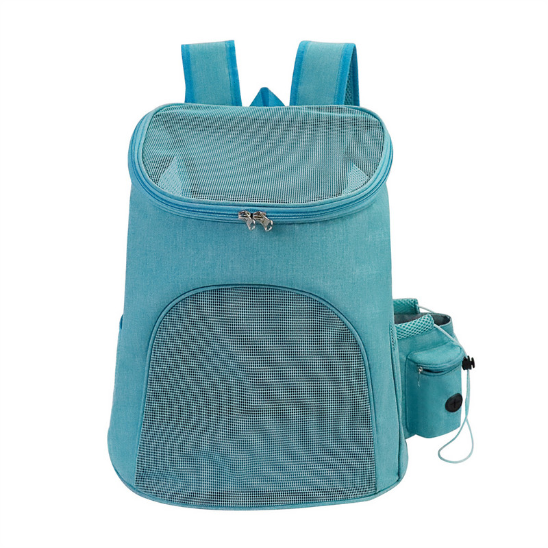 Σακίδιο πλάτης σκύλου, Τσάντα μεταφοράς κατοικίδιων ζώων με πλέγμα για μικρά σκυλιά γάτες κουτάβια, τσάντα πλάτης Comfort Cat Αεροπορική εταιρεία εγκεκριμένη για Hikin