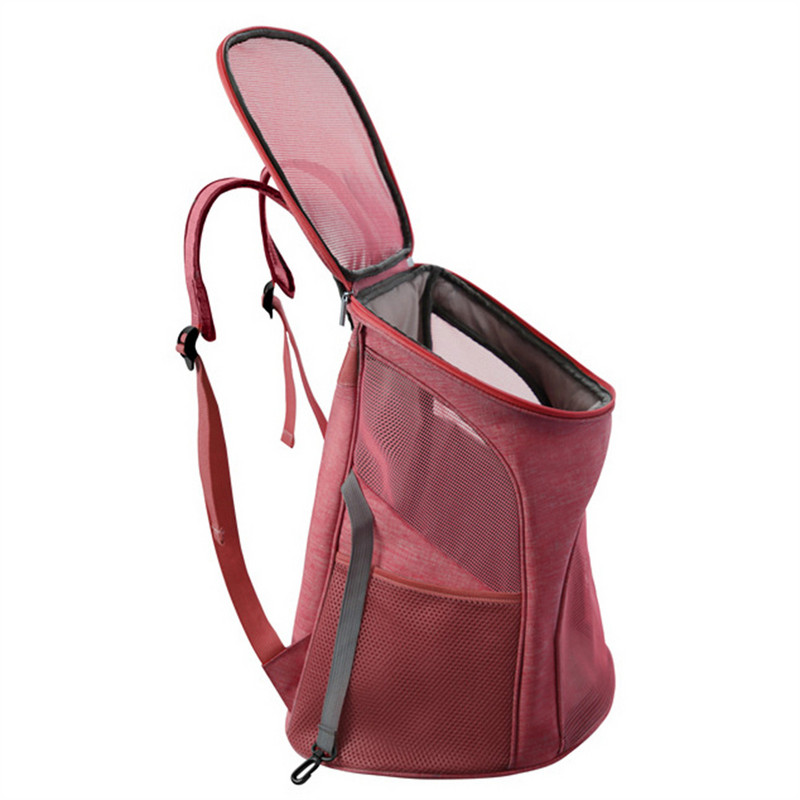 Σακίδιο πλάτης σκύλου, Τσάντα μεταφοράς κατοικίδιων ζώων με πλέγμα για μικρά σκυλιά γάτες κουτάβια, τσάντα πλάτης Comfort Cat Αεροπορική εταιρεία εγκεκριμένη για Hikin