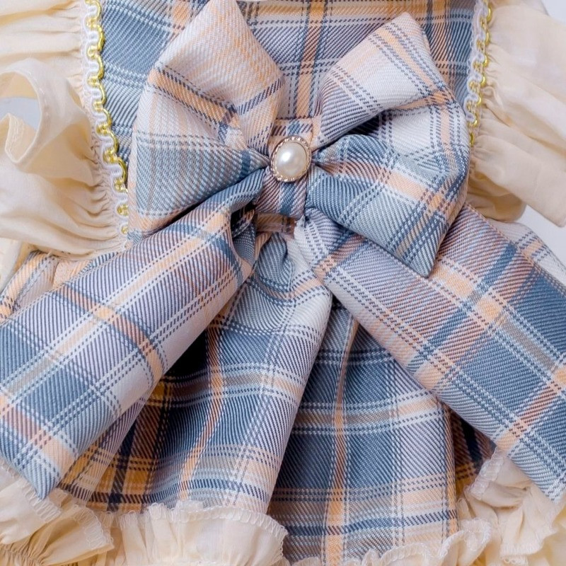 Originaalne käsitsi valmistatud kohandatud kassikleit seelik lemmikloomakoera riided Lolita printsessi kleit kassijänku kleidi jaoks