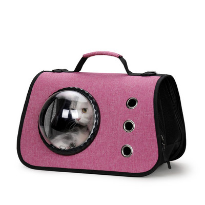 Lemmikkassi koerte kandekott Kaasaskantav käekott Oxfordi riidest hingav õlakott väljas Kokkupandav kassid, kes kannavad reisi väikest koera kassi