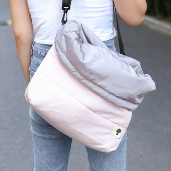 Candy Color τσάντα μεταφοράς σκύλου για γάτα Φορητή τσάντα ώμου ταξιδιού με αναπνεύσιμη σφεντόνα τσάντα ώμου Keep ζεστό Kitten Pet Carrier Sleep Bags