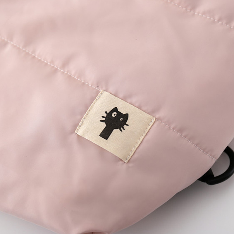 Geantă de transport pentru câini, pisici, de culoare bomboană, geantă portabilă de călătorie, respirabilă, pentru umăr, menține căldura pisoiului.