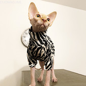 Mekana donja majica od dječje tkanine za odjeću za mačke bez dlake Jesenska odjeća za mačiće za mačke Cornish Devon Mačke sfinks Odjeća za mačke